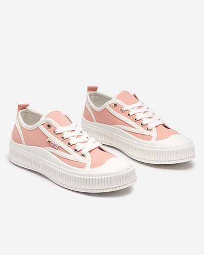 OUTLET Baskets roses pour femmes Scola-Shoes