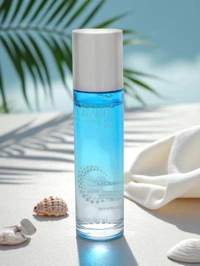 Tonique pour le visage illuminateur et hydratant au collagène