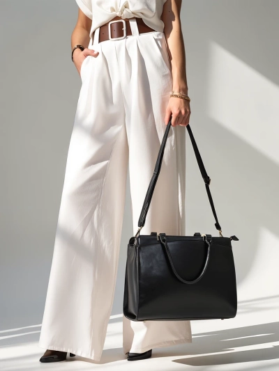 Royalfashion Sac à main élégant pour femmes - grand modèle