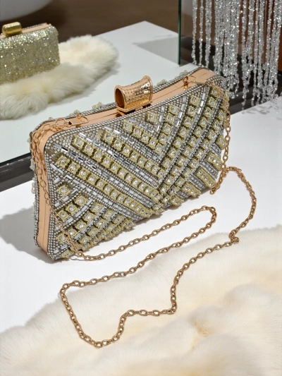 Royalfashion Pochette pour femme avec strass Seraphine Glint