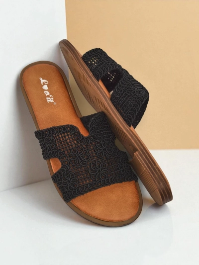 Rpyalfashion Sandales pour femmes avec une bride décorative Braida