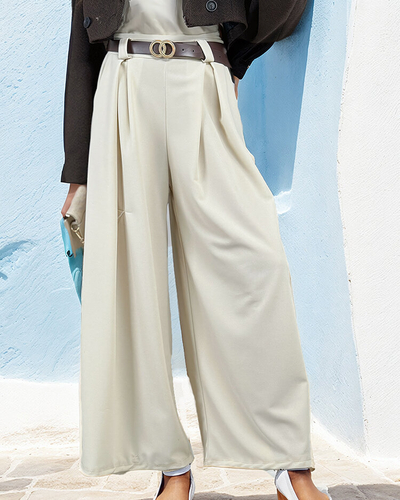 Royalfashion Pantalon large pour femme