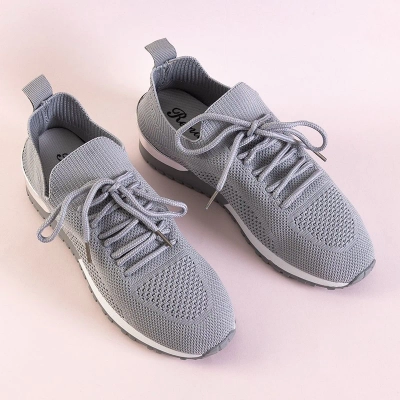 OUTLET Chaussures de sport pour femmes grises de Buer - Chaussures