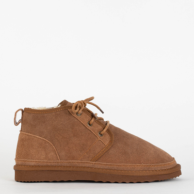 Bottes de neige homme Gavin camel - chaussures