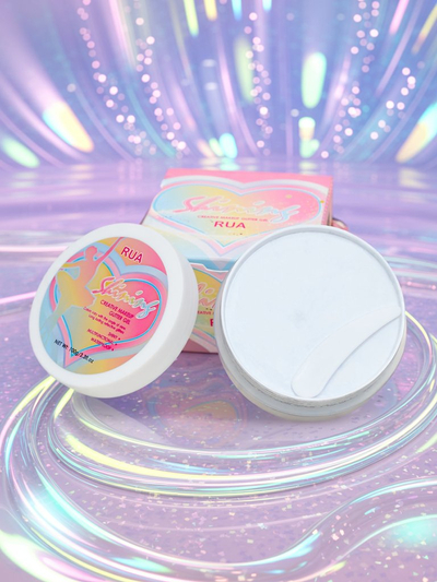 Gel pailleté pour la décoration du visage couleur argent