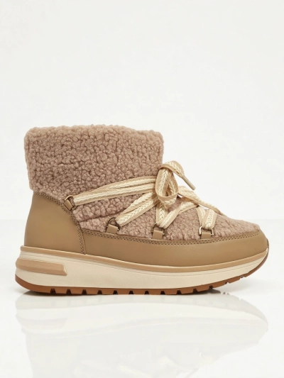 Bottes pour femmes style bottes de neige avec fourrure Verruna