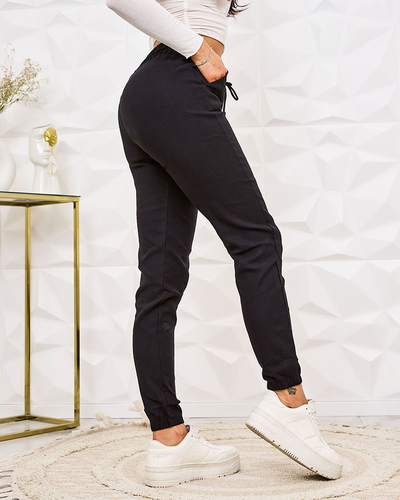 Royalfashion Pantalon en tissu pour femme