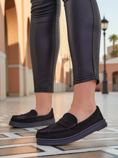 Royalfashion Mocassins classiques pour femmes Carollese