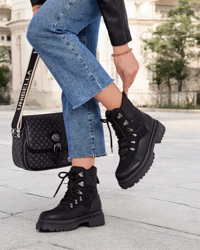 Bottes de neige pour femmes Royalfashion à lacets Sololi