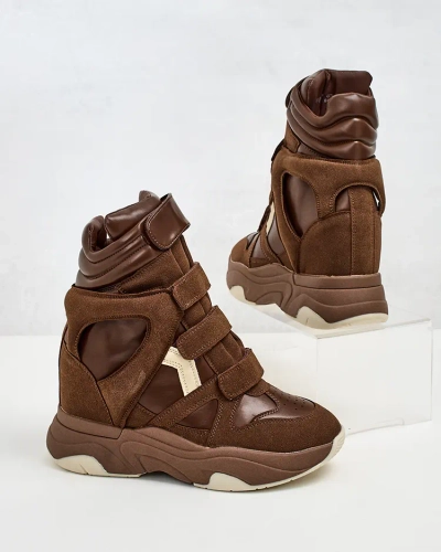 Royalfashion Bottes de sport à talons pour femmes Redittias