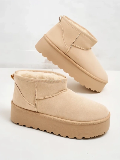 Royalfashion Bottes de neige a'la plateforme pour femmes Dagodo