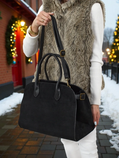 Sac à main shopper pour femmes en éco-daim Dorelle