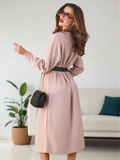 Robe tricotée Royalfashion pour femmes
