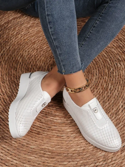 Chaussures perforées pour femmes Royalfashion Goffies