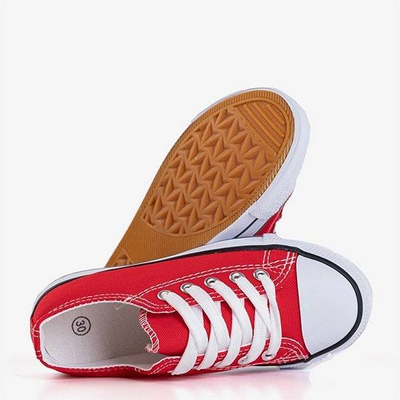 Sneakers pour enfants Red Franklin - Footwear