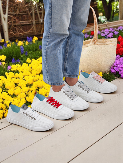 Baskets en éco-cuir pour femmes Royalfashion PureWalk