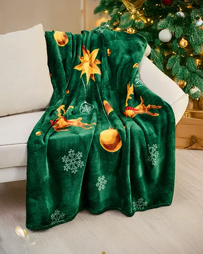 Couverture de Noël Royalfashion 160x200