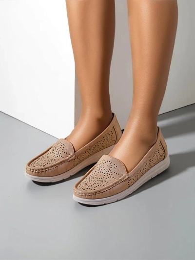 Royalfashion Mocassins perforés pour femmes Besset