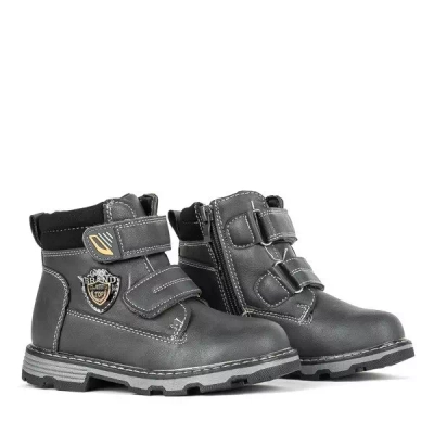 OUTLET Boots garçon gris Matinesso - Chaussures