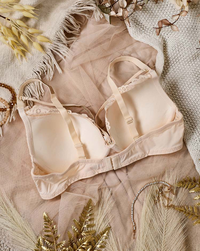 Royalfashion Soutien-gorge femme décoré de dentelle
