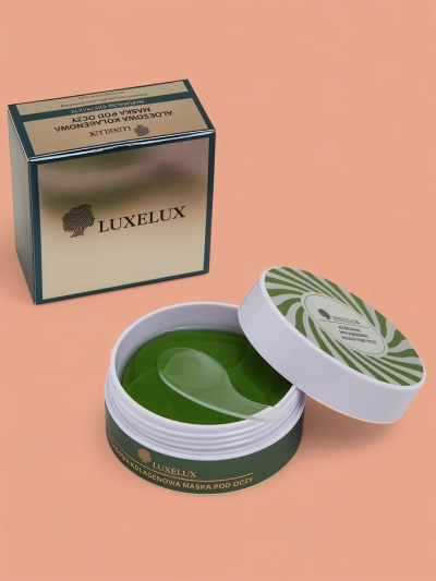 Luxelux Masques Gel Aloe Collagène pour le Contour des Yeux 60 pcs.