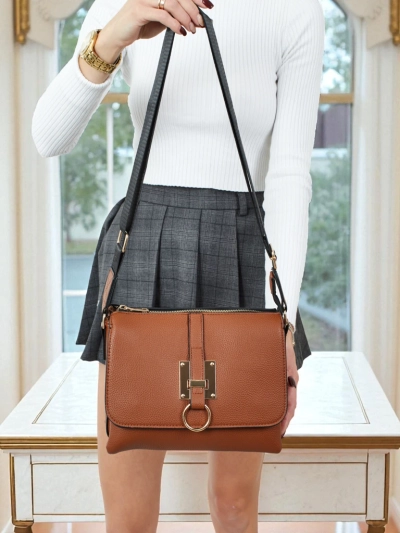 Petit sac à main pour femme en cuir écologique Luniva