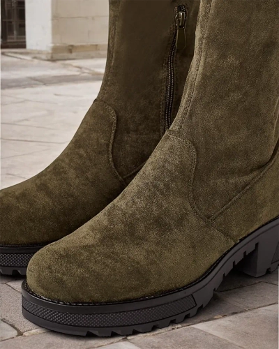Royalfashion Bottes au genou Risso pour femme