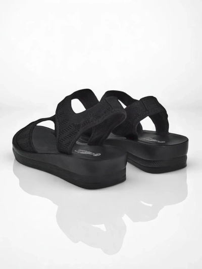 Royalfashion Sandales pour femmes à semelle épaisse Viva Flex