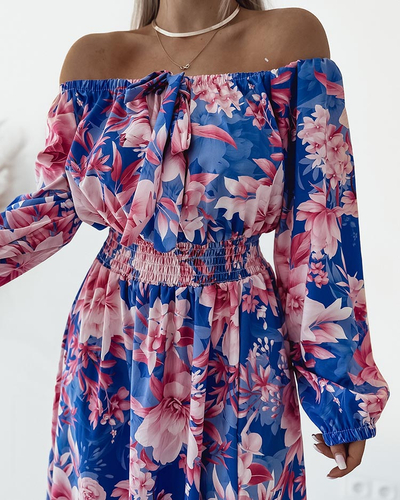 Royalfashion Robe midi femme à motif original