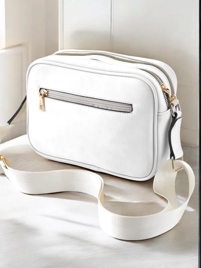 Royalfashion Petit sac à main pour femmes en simili cuir mat