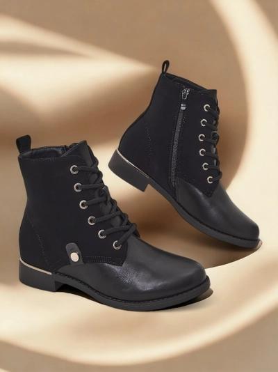 Bottes à lacets pour femmes Royalfashion Safalle