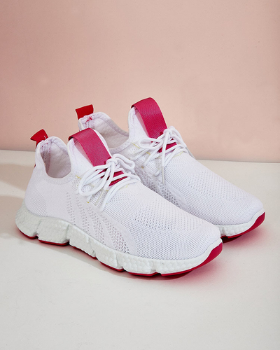 Chaussures de sport femme Baym blanc et rose - Footwear