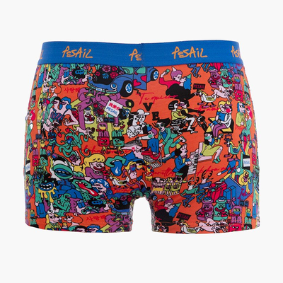Boxer homme coloré - Sous-vêtements