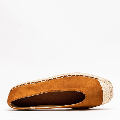 OUTLET Espadrilles femme marron Lalina - Chaussures