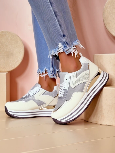 Baskets Royalfashion pour femmes avec paillettes Borovis