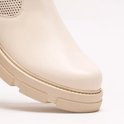 OUTLET Bottines ajourées beiges femme Roibu - Footwear