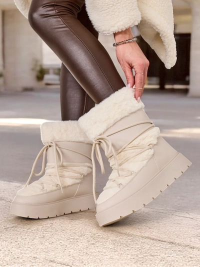 Royalfashion Bottes de neige pour femmes Volio