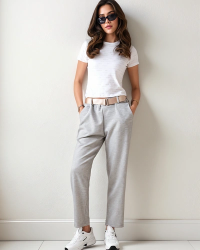 Royalfashion Pantalons simples pour femmes