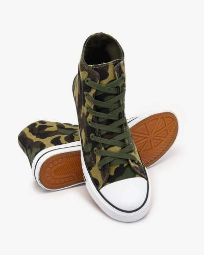 Baskets vertes pour homme à motif moro Adoisso - Footwear