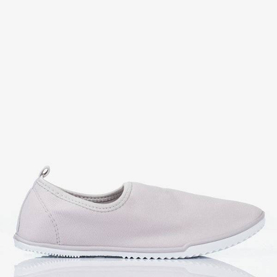 OUTLET Baskets à enfiler Maywood grises pour femmes - Chaussures