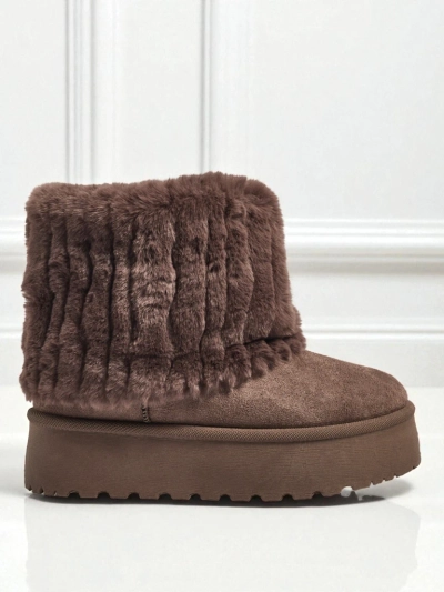 Bottes de neige pour femmes avec fourrure Irelle