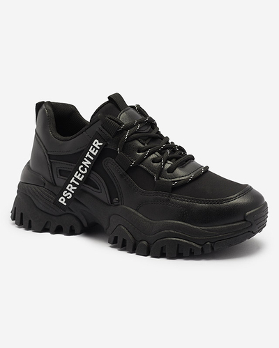 Chaussures de sport noires pour femmes Evilpo- Footwear