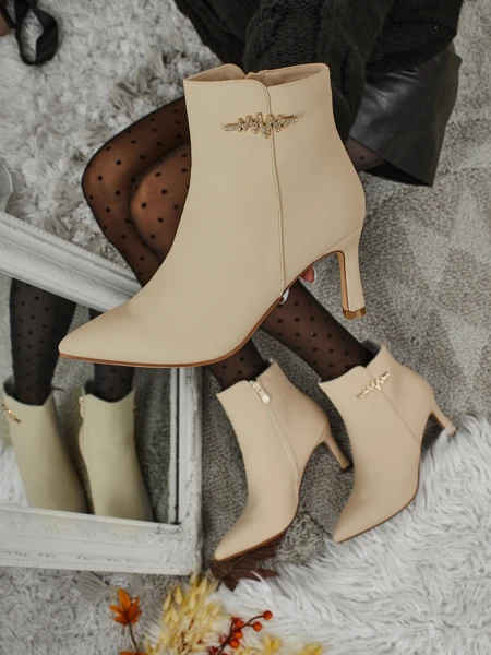 Bottines à talons aiguilles pour femmes Meloria