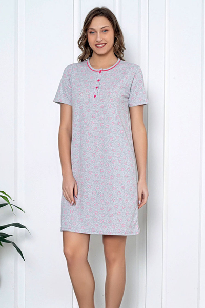 Royalfashion Chemise de nuit pour femme en forme de cœur