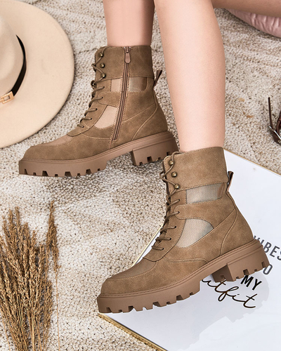 Royalfashion Bottes à lacets Hovienta pour femme