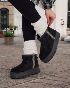 Royalfashion Bottes de neige courtes pour femmes a'la Haluzi