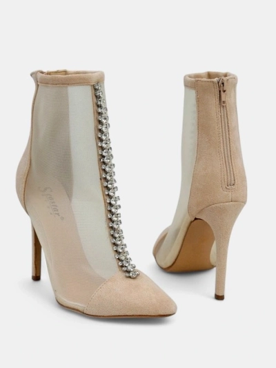 Bottines à talon aiguille Royalfashion pour femmes Amaelika