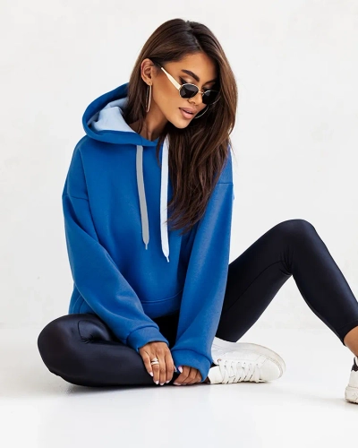 Royalfashion Sweat à capuche oversize pour femme