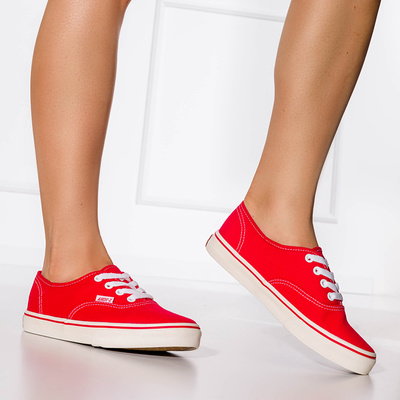 Baskets Lifeda rouges pour femmes - Chaussures