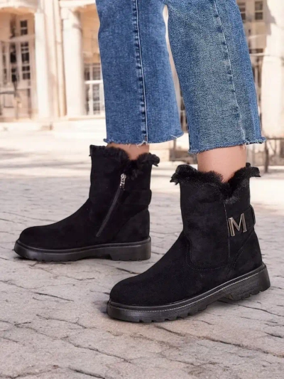 Royalfashion Bottes de Neige pour Femmes Fiofi